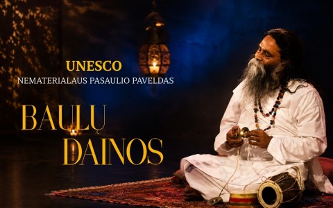 Bengalijos Baulų dainos su Ananda Gopal Das Baul
